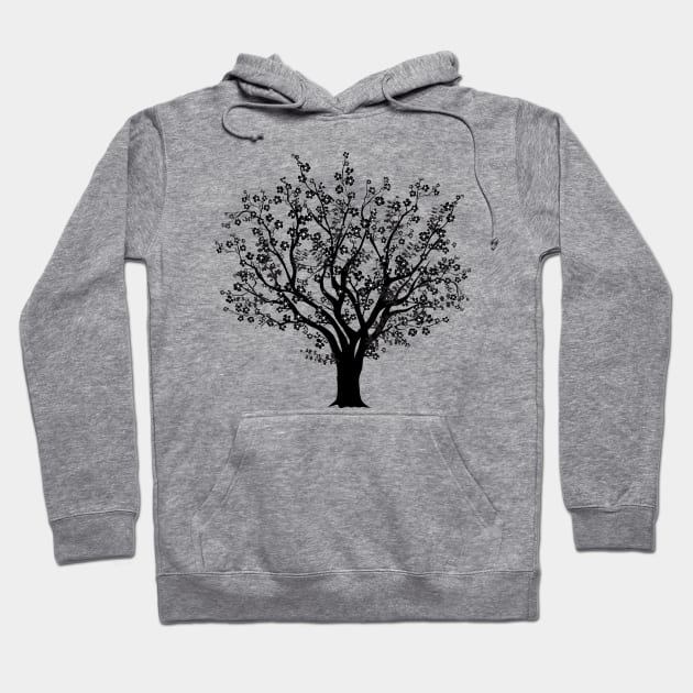 Tree Silhouette Hoodie by SWON Design